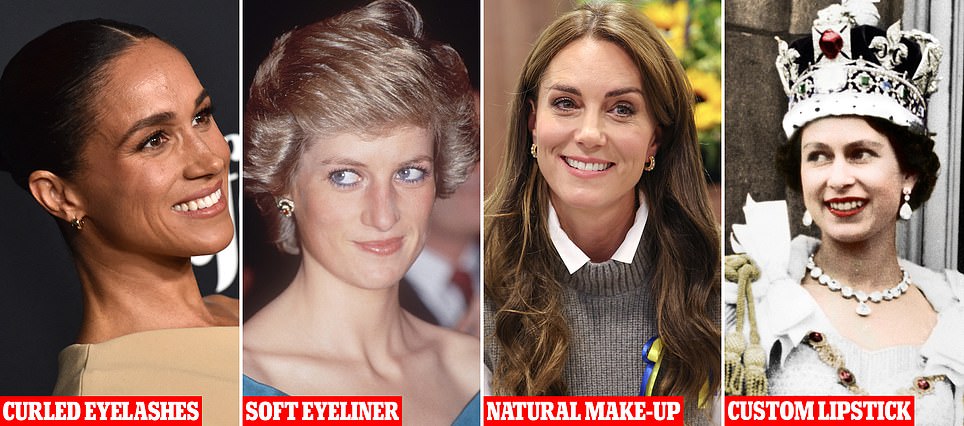 From Diana's soft eyeliner to Meghan's trusty lash curler: The affordable beauty hacks