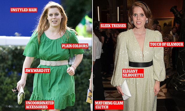 Inside Beatrice's style transformation: How Princess went from frumpy frocks to glamorous