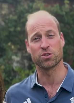 Prince William leaves fans hot under the collar as he displays 'handsome' beard in