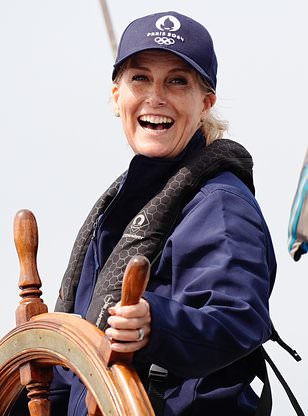 Sophie, Duchess of Edinburgh appears cheerful as she showcases her sporty side in Guernsey