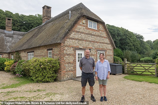 Alison and Richard Stamper had hoped to turn the beautiful thatched four-bedroom cottage into an idyllic home