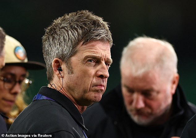 Oasis star Noel Gallagher joined TNT Sports' commentary team on Tuesday night