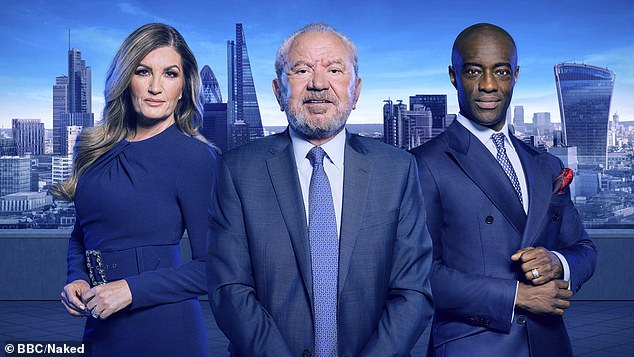 When she first joined The Apprentice in 2010, Baroness Brady wrote that she looked 'posh and fat' stood next to Lord Sugar