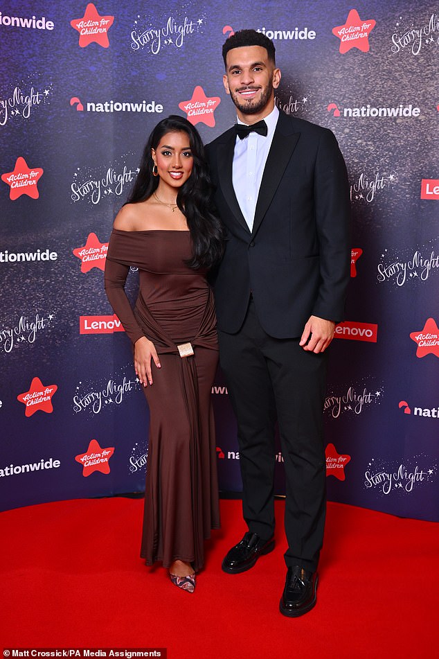 The event was also attended by the likes of Love Island's Kai Fagan and Sanam Harrinanan who are engaged