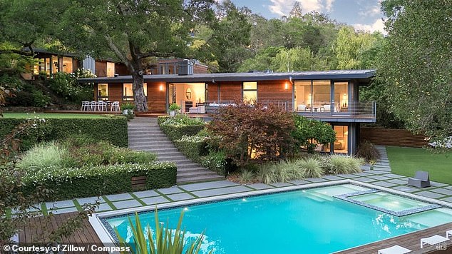 California Governor Gavin Newsom has just purchased this $9.1 million home in Kentfield, Marin County where his eldest child Montana has just enrolled in high school