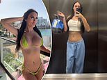 Schoolies OnlyFans star Kay Manuel flees to a secret Gold Coast location - after she was EVICTED from her luxury Airbnb penthouse over her 'barely legal' sex parties