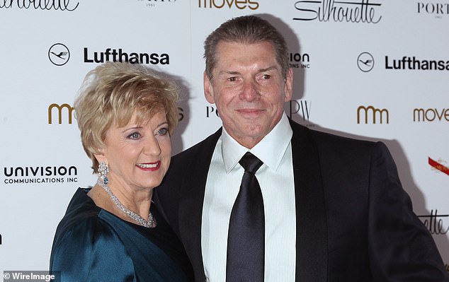 Linda McMahon and Vince McMahon attend the New York Moves Magazine's 10th Anniversary Power Women Gala at the Grand Hyatt New York on November 14 2013 in New York City