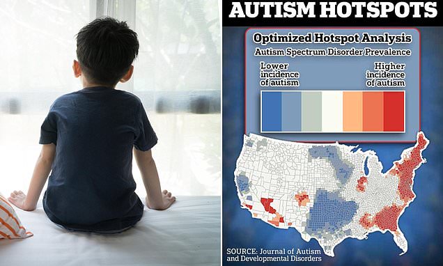 Doctor reveals why autism is soaring in the US and hotspots with the biggest risk