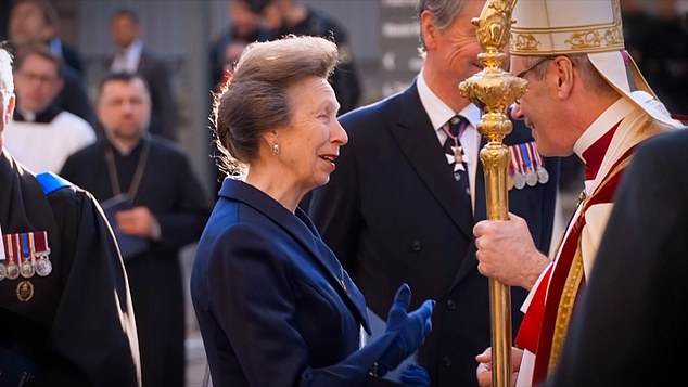 Princess Anne is pictured in a collection of highlights from the year