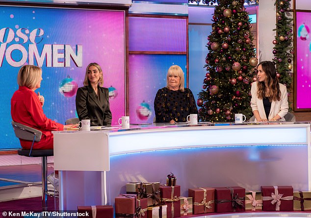 Myleene was koined by Kaye Adams, Frankie Bridge and Linda Robson on Loose Women on Monday