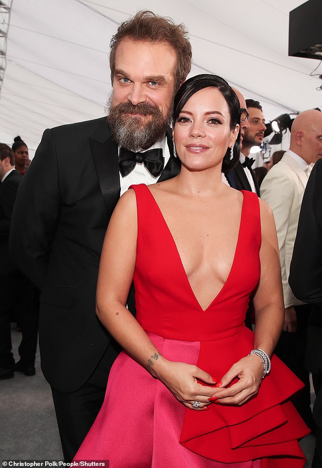 US actor David Harbour and Lily Allen are going their separate ways after four years of marriage