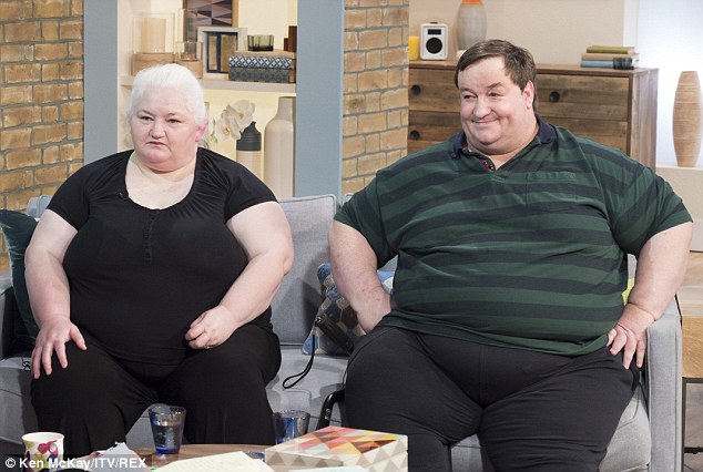 Slimming: The pair were initially too fat to consummate their marriage but have since managed to do so