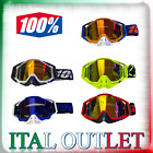 MASCHERINA OCCHIALI MASCHERA 100% STRATA 2 SPECCHIATI OFF ROAD MOTO CROSS ENDURO