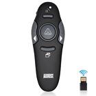 USB Power Point Presentation Remote Control Wireless Laser Pointer LP205R Black