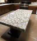 Elegant Agate Stone Dining & Kitchen Slab Center Sofa Coffee Table Handmade slab