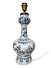 Delft - Vase monté en lampe - 17-18ème siècle