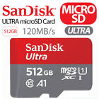 SanDisk Ultra 512GB Class 10 microSDXC Micro SD Karte Speicherkarte Memory Card