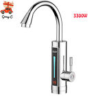 360° LED Electric Faucet Instant Hot Water Heater Heating Tap Kitchen Bathroom !