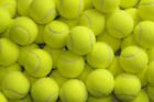 Set 50 Palle Palline Da Tennis Gialle Confezione Tennis Racchettoni Sport dfh