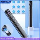 Wireless Pen PPT Remote Control Presenter Laser Pointer USB Page Turner Pen