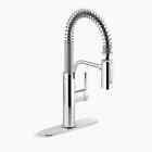 Kohler Provo Pull-Down Kitchen Faucet R43211-CP Polished Chrome Finish Open Box