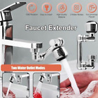 1080° Swivel Robotic Arm Extension Aerator Faucet Tap Spray Head Extender