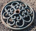 Cast Iron Round Umbrella Parasol Base Stand Patio Outdoor Garden Heavy Duty