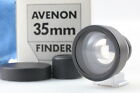 [Unused in BOX] Avenon 35mm View Finder Black For Leica From JAPAN