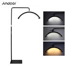 Andoer HD-M6X 36W Boden-LED-Videoleuchte Halbmondförmiges Fülllicht 3200K-5600K