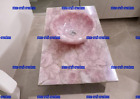 Buy Natural Pink Rose Quartz Kitchen & Dining Countertops For New Home Decor