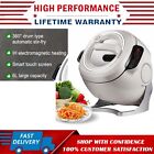 6L Auto Rotating Electric Induction Cooker No Stick Intelligent Stir Fry Pot