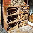 LOG STORAGE UNIT - Fire Wood  / Log Store / Timber / Wood Burner BBQ Firepit.