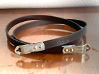 SHOULDER NECK STRAP FOR ROLLEIFLEX 3.5 Automat 1, 2, X, MX), 2.8A,B (DARK BROWN)