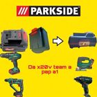 ADATTATORE BATTERIA DA PARKSIDE X20V A PAP A1 PWSA 18 A1 PSBSA 18-LI A1 PHKSA 18