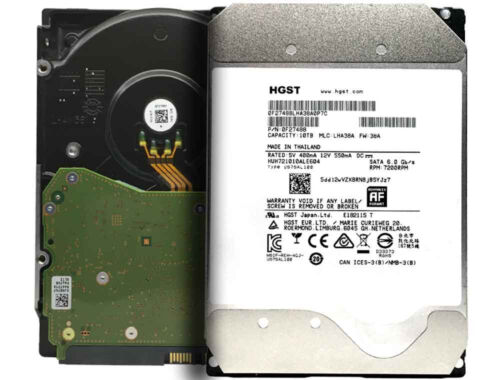 HGST Ultrastar He10 10TB SATA 6Gb/s 7200 3.5" Enterprise HDD - HUH721010ALE604