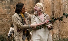 Adam Driver and Jonathan Pryce in The Man Who Killed Don Quixote