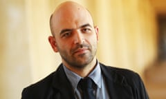 Italian writer Roberto Saviano