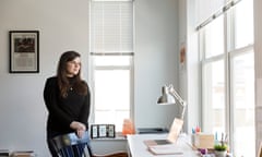 Author Kate Elizabeth Russell, photographed at her home in Madison, Wisconsin