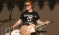 Ed Sheeran on stage