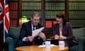 Keir Starmer and his chancellor, Rachel Reeves