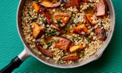 Tamal Ray's pumpkin, sage and barley stew.