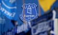 Everton FC badge at Goodison Park