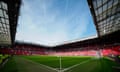 A general view inside Old Trafford