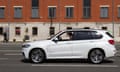 A white BMW X5