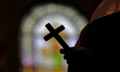 A Catholic church in New Orleans. Hecker’s lawyers say that at 92 he is not competent to stand trial.