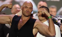 Tyson Fury and Oleksandr Usyk