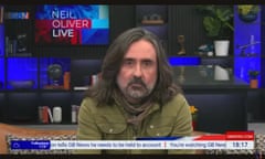 Neil Oliver live on GB News.