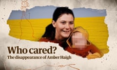 Amber Haigh in front of a canola field