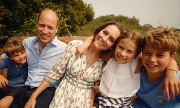 The Princess of Wales and her family