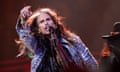 Aerosmith "Farewell Tour" Opener - Philadelpha, PA<br>PHILADELPHIA, PENNSYLVANIA - SEPTEMBER 02: Steven Tyler of Aerosmith performs live on stage at the Wells Fargo Center on September 02, 2023 in Philadelphia, Pennsylvania. (Photo by Lisa Lake/Getty Images)